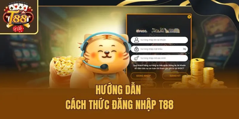 Hướng dẫn cách thức đăng nhập T88